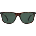 Polaroid Ανδρικά Γυαλιά Ηλίου με Πράσινο Κοκκάλινο Σκελετό και Πράσινο Φακό PLD6232/S 086/UC