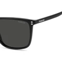 Polaroid Ανδρικά Γυαλιά Ηλίου με Μαύρο Κοκκάλινο Σκελετό και Μαύρο Φακό PLD6232/S 807/M9