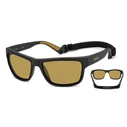 Polaroid Ανδρικά Γυαλιά Ηλίου με Μαύρο Σκελετό και Κίτρινο Polarized Φακό PLD7031/S PGC/MU