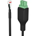 Eaton HP POLY Microphone Cable JST to Phoenix 3-pin Male 6 m Black