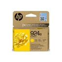 HP 924e EvoMore Yellow Original Ink Cartridge (4K0U9NE) - approx. 800 pages