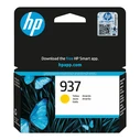 HP 937 Γνήσιο Κίτρινο Μελάνι Εκτυπωτή InkJet (4S6W4NE)