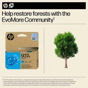 HP 937e EvoMore Cyan Original Ink Cartridge (4S6W6NE)