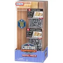 MGA Little Tikes Creative Construction Refill Pack Wood Plastic Screws Plastic Nails