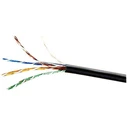 Belden U/UTP Cat.5e (Gigabit) Ethernet Network Cable 152.4 m Black - 1305A