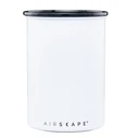 Airscape Classic Stainless Steel Coffee Storage Canister - Medium (Matte White)