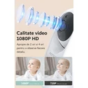 Momcozy Ασύρματη Ενδοεπικοινωνία Μωρού με Αμφίδρομη Επικοινωνία & Νανουρίσματα BM018-WH12BA-A
