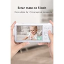 Momcozy Ασύρματη Ενδοεπικοινωνία Μωρού με Αμφίδρομη Επικοινωνία & Νανουρίσματα BM018-WH12BA-A