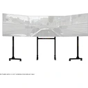 Next Level Racing NLR-A010 Free-Standing Triple TV/Monitor Stand, 3x 32-65 inches, Max Load 70 kg, VESA 75x75 to 450x660 mm