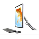 Ergotron MX Desk Mount LCD Arm Silver