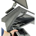 Ergotron Neo-Flex Mobile Floor Cart / Stand with Wheels - Silver (24-206-214)