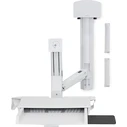 ERGOTRON StyleView Sit-Stand Combo Wall-Mount Sit-Stand Surface System for LCD up to 24" (61 cm) with Small CPU Holder