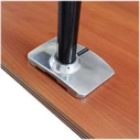 Ergotron WorkFit-LX Sit-Stand Desk Mount System for Monitor and Keyboard Arm (up to 42") - Silver