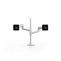 Ergotron LX Dual Stacking Arm Desk Mount for 2 Monitors up to 40" - White (MPN 45-509-216)