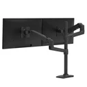Ergotron LX Dual Stacking Arm (Tall Pole) Desk Mount for 2 Displays up to 40" - Model 45-509-224