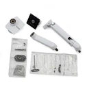 Ergotron Desktop Monitor Arm HX Desk Monitor Arm With HD Pivot White