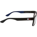 Tommy Hilfiger Ανδρικά Γυαλιά Ηλίου με Μαύρο Κοκκάλινο Σκελετό και Μπλε Καθρέφτη Φακό TH1556/S D51/T4