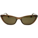 Polaroid Γυναικεία Γυαλιά Ηλίου με Καφέ Κοκκάλινο Σκελετό και Καφέ Polarized Φακό PLD6142/S 09Q/SP