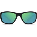 Polaroid Ανδρικά Γυαλιά Ηλίου με Μαύρο Κοκκάλινο Σκελετό και Πράσινο Polarized Καθρέφτη Φακό PLD7005/S 3OL5Z