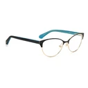 Kate Spade Women's Metal Eyeglass Frame Cat Eye Black EMELYN-807F216