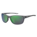 Under Armour Unisex Γυαλιά Ηλίου με Γκρι Κοκκάλινο Σκελετό και Πράσινο Καθρέφτη Φακό UAUNDENIABLE6