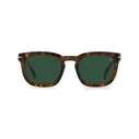 David Beckham Men's Sunglasses DB7076/S 086/QT - 50/21/145 mm, Acetate Frame (Brown Tortoise), Green Lens, 100% UV Protection