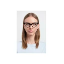 M Missoni MMI0097 807 Cat Eye Sunglasses 53/17/140 Black Acetate