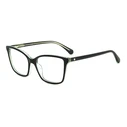 Kate Spade Acetate Cat Eye Eyeglass Frame Black - TIANNA-807F316