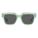 Polaroid Unisex Γυαλιά Ηλίου με Πράσινο Κοκκάλινο Σκελετό και Γκρι Polarized Φακό PLD6198/S/X 1EDM9