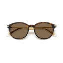 Polaroid Unisex Γυαλιά Ηλίου με Καφέ Ταρταρούγα Κοκκάλινο Σκελετό και Καφέ Polarized Φακό PLD4148/G/S/X 086/SP