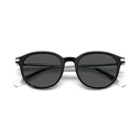 Polaroid Unisex Γυαλιά Ηλίου με Μαύρο Κοκκάλινο Σκελετό και Μαύρο Polarized Φακό PLD4148/G/S/X 807/M9