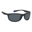 Polaroid Ανδρικά Γυαλιά Ηλίου με Μαύρο Κοκκάλινο Σκελετό και Μαύρο Φακό PLD2154/S 0VK/C3