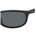 Polaroid Unisex Γυαλιά Ηλίου με Μαύρο Κοκκάλινο Σκελετό και Μαύρο Polarized Φακό PLD2154/S 06W/M9
