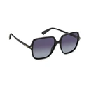 Polaroid Γυναικεία Γυαλιά Ηλίου με Μαύρο Κοκκάλινο Σκελετό και Μαύρο Ντεγκραντέ Φακό PLD6219/S 807/WJ