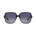 Polaroid Γυναικεία Γυαλιά Ηλίου με Μαύρο Κοκκάλινο Σκελετό και Μαύρο Ντεγκραντέ Φακό PLD6219/S 807/WJ