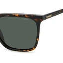 Polaroid Ανδρικά Γυαλιά Ηλίου με Καφέ Ταρταρούγα Κοκκάλινο Σκελετό και Πράσινο Φακό PLD4163/S 086/UC