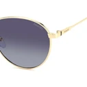 Polaroid Γυναικεία Γυαλιά Ηλίου με Χρυσό Μεταλλικό Σκελετό και Γκρι Ντεγκραντέ Φακό PLD4171/G 2F7/WJ