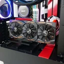 CableMod κάθετη θήκη καρτών γραφικών με PCIe x16 Riser καλώδιο, 1x DisplayPort, 1x HDMI - Μαύρο