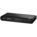 Belkin F1DN104KVM-UN-4 4-Port Single-Head KVM Switch (DP/HDMI to DP/HDMI) — 4K Ultra HD, NIAP Protection Profile 4.0