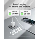 Belkin Φορτιστής Χωρίς Καλώδιο με Θύρα USB-C 25W Power Delivery Λευκός (BoostCharge)
