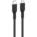 Καλώδια & αντάπτορες επικοινωνίας Belkin USB-C σε Micro-USB braided καλώδιο 1m μαύρο CAB026HQ1MBK