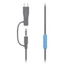 Belkin SOUNDFORM MINI Wired On-Ear Headphones USB-C 3.5mm Blue