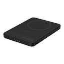 Belkin BoostCharge Slim Magnetic MagSafe Power Bank 5000mAh 20W με Θύρα USB-C - Μαύρο
