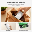 Belkin BoostCharge Slim MagSafe Power Bank 7500mAh 7.5W Λευκό