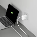 Belkin Φορτιστής GaN με Θύρα USB-C και Καλώδιο USB-C - USB-C 100W Power Delivery Λευκός (BOOST Charge)