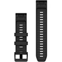 Garmin Ανταλλακτικό Λουράκι QuickFit 22mm Σιλικόνη Μαύρο