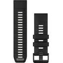 Garmin Ανταλλακτικό λουράκι QuickFit 26 mm σιλικόνης - Μαύρο/Πετρόγκρι