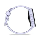 Garmin Forerunner 70 Cool Lavender/Μαύρο με γρήγορο-αλλαγής σιλικόνιο λουράκι 20 mm