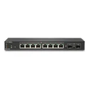 SonicWall SWS12-8 Διαχειριζόμενος L2 Switch - 8 θύρες Ethernet και 2 SFP