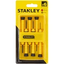 Stanley Σετ 6 Κατσαβίδια Ακριβείας με 6 Εναλλασσόμενες Μύτες 0-66-052